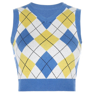 "CLASSIC" ARGYLE SWEATER VEST