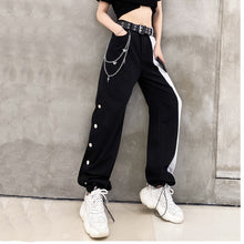 "CONTRAST" TROUSERS