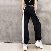 "CONTRAST" TROUSERS