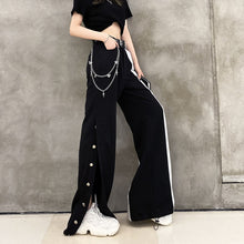 "CONTRAST" TROUSERS