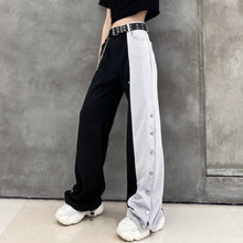 "CONTRAST" TROUSERS