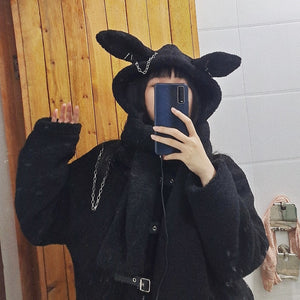 "BUNNY RABBIT" COAT + HAT