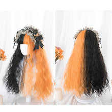 "ORANGE SPLIT" LONG WIG