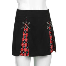 "ARGYLE PEEK" SKIRT