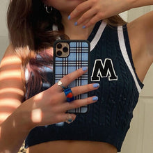 "MERA" CROPPED SWEATER VEST
