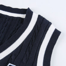 "MERA" CROPPED SWEATER VEST