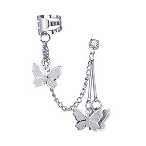 "FLUTTER" CHAIN CUFF EARRING