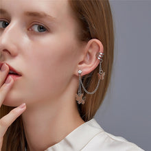 "FLUTTER" CHAIN CUFF EARRING