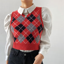 "CLASSIC" ARGYLE SWEATER VEST