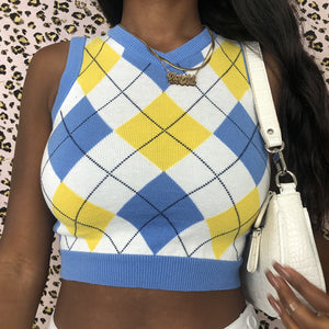 "CLASSIC" ARGYLE SWEATER VEST