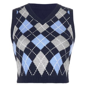 "CLASSIC" ARGYLE SWEATER VEST