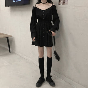 "APRIL" OFF THE SHOULDER DRESS