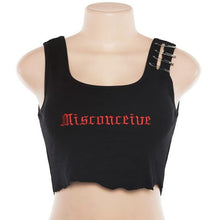 "MISCONCEIVE" CROP TOP