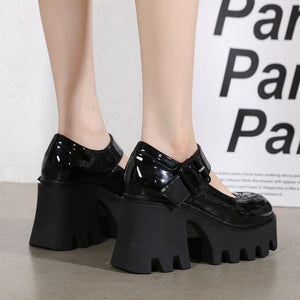 "AMELIE" PLATFORM SHOES