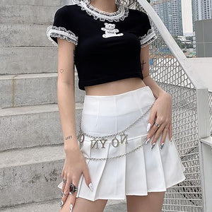 "LACE BEAR" T-SHIRT