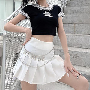 "LACE BEAR" T-SHIRT