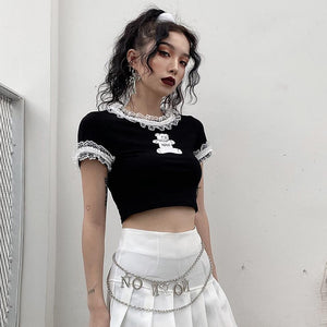 "LACE BEAR" T-SHIRT