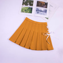 "COLOR LACED" PLEATED SKIRTS