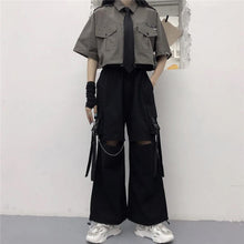 "PRESENCE" WIDE LEG PANTS