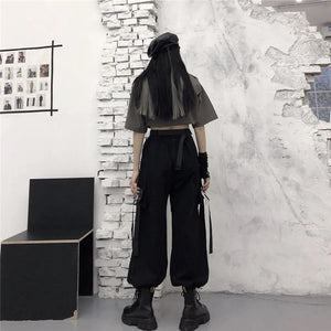 "PRESENCE" WIDE LEG PANTS
