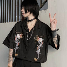 "TWIN DRAGON" BLOUSE
