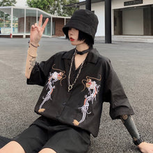 "TWIN DRAGON" BLOUSE