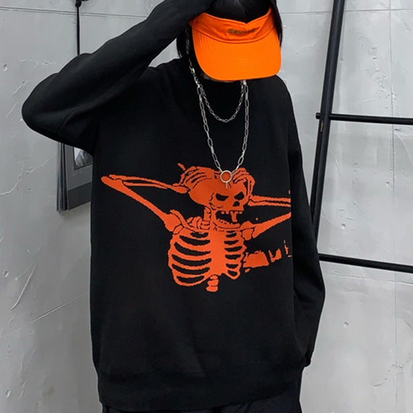 "SKELLY" PULLOVER SWEATER