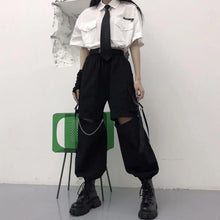 "PRESENCE" WIDE LEG PANTS