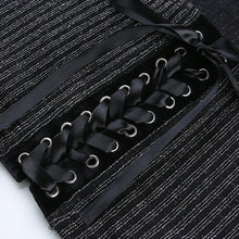 "CHARCOAL" RIBBED CROP TOP