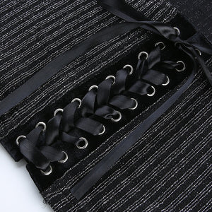 "CHARCOAL" RIBBED CROP TOP
