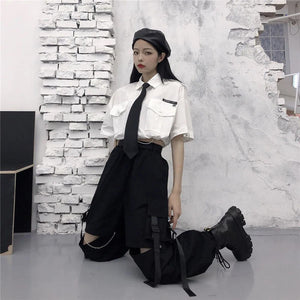 "PRESENCE" WIDE LEG PANTS
