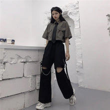 "PRESENCE" WIDE LEG PANTS