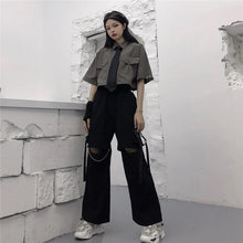 "PRESENCE" WIDE LEG PANTS