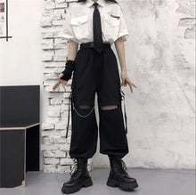 "PRESENCE" WIDE LEG PANTS
