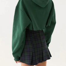 "GOOD GIRL" PLAID BUCKLE SKORT
