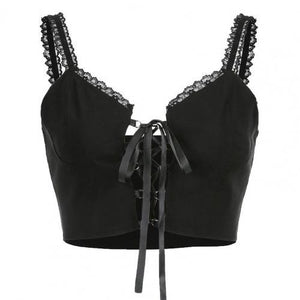 "DAINTY LACE" CROP TOP