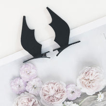 "BAT WING" HAIR CLIPS