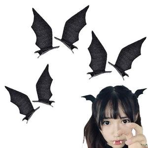 "BAT WING" HAIR CLIPS