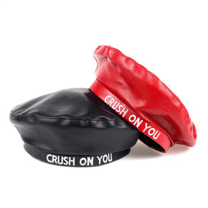 "CRUSH ON YOU" BERET