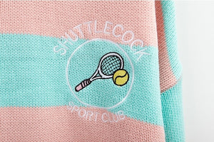 "SHUTTLECOCK" SWEATER