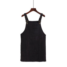 "CORDUROY" OVERALL SKIRT