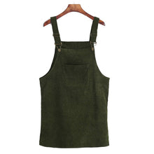 "CORDUROY" OVERALL SKIRT