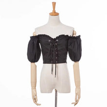 "LACED UP" BLOUSE