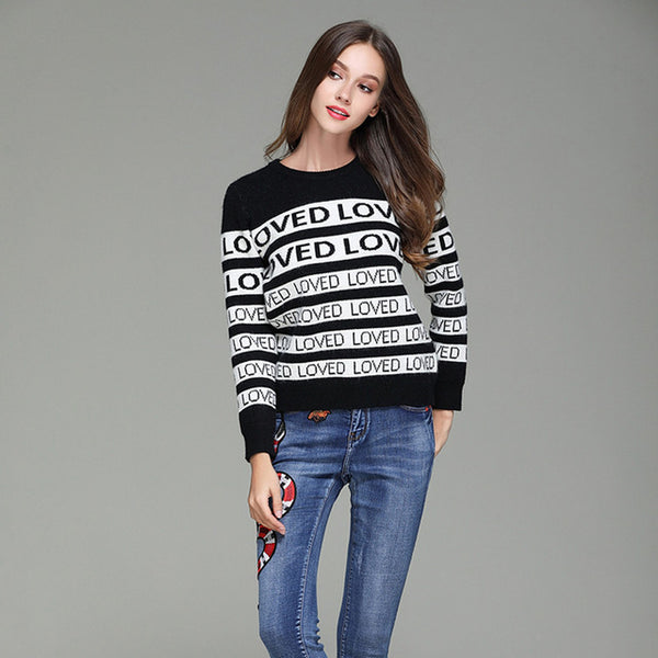 "LOVED" SWEATER