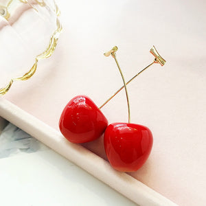 "CHERRY" DROP EARRINGS