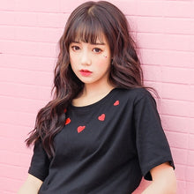"HEART COLLAR" T-SHIRT