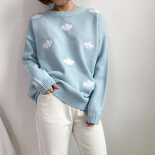 "IN THE CLOUDS" SWEATER