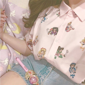 "SAILOR MOON" BLOUSE