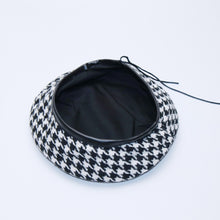 "HOUNDSTOOTH" BERET