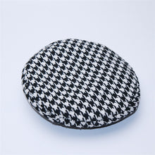 "HOUNDSTOOTH" BERET